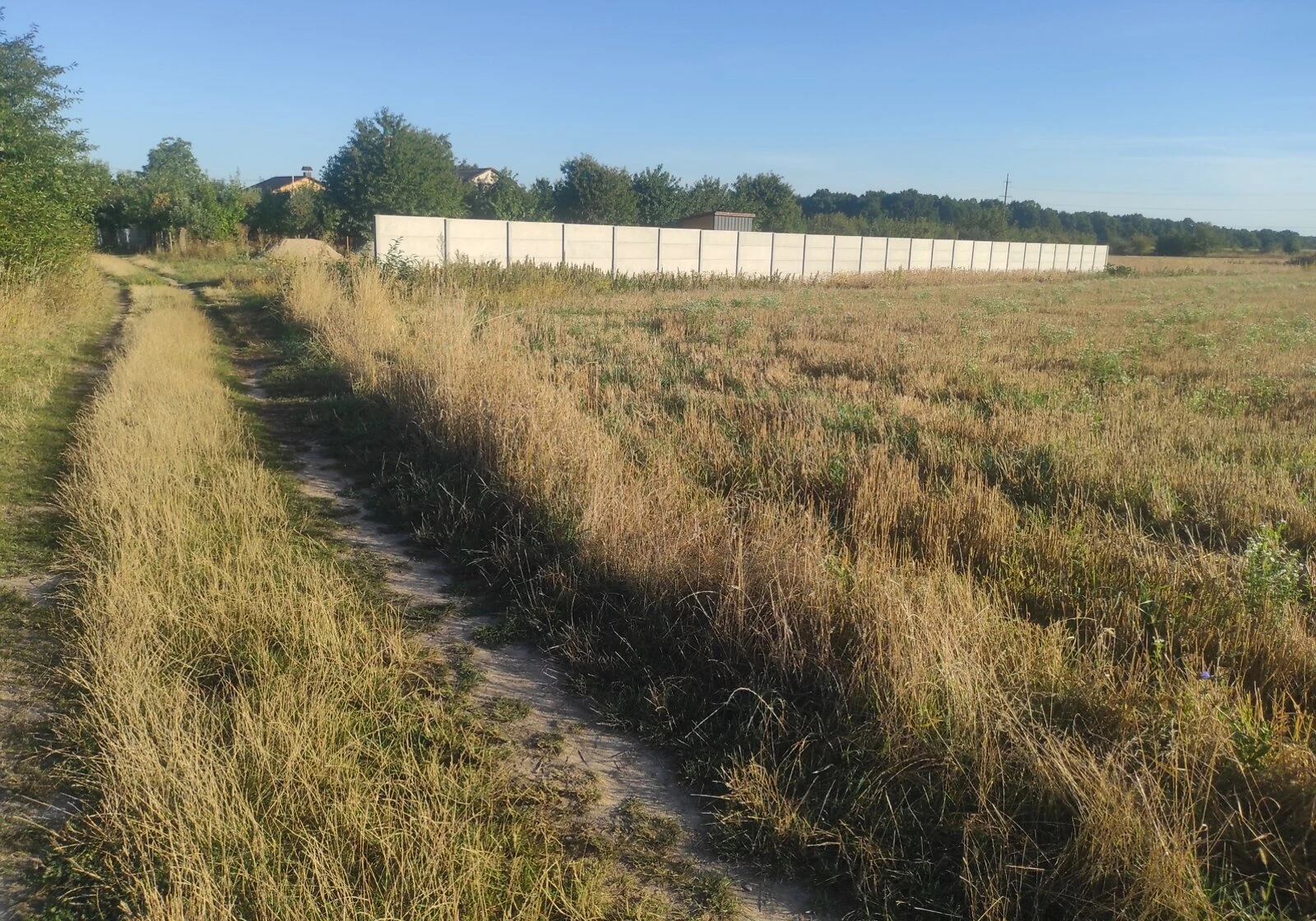 Ділянка 31 соток, Тютьки: житлова забудова, чорнозем, під гараж