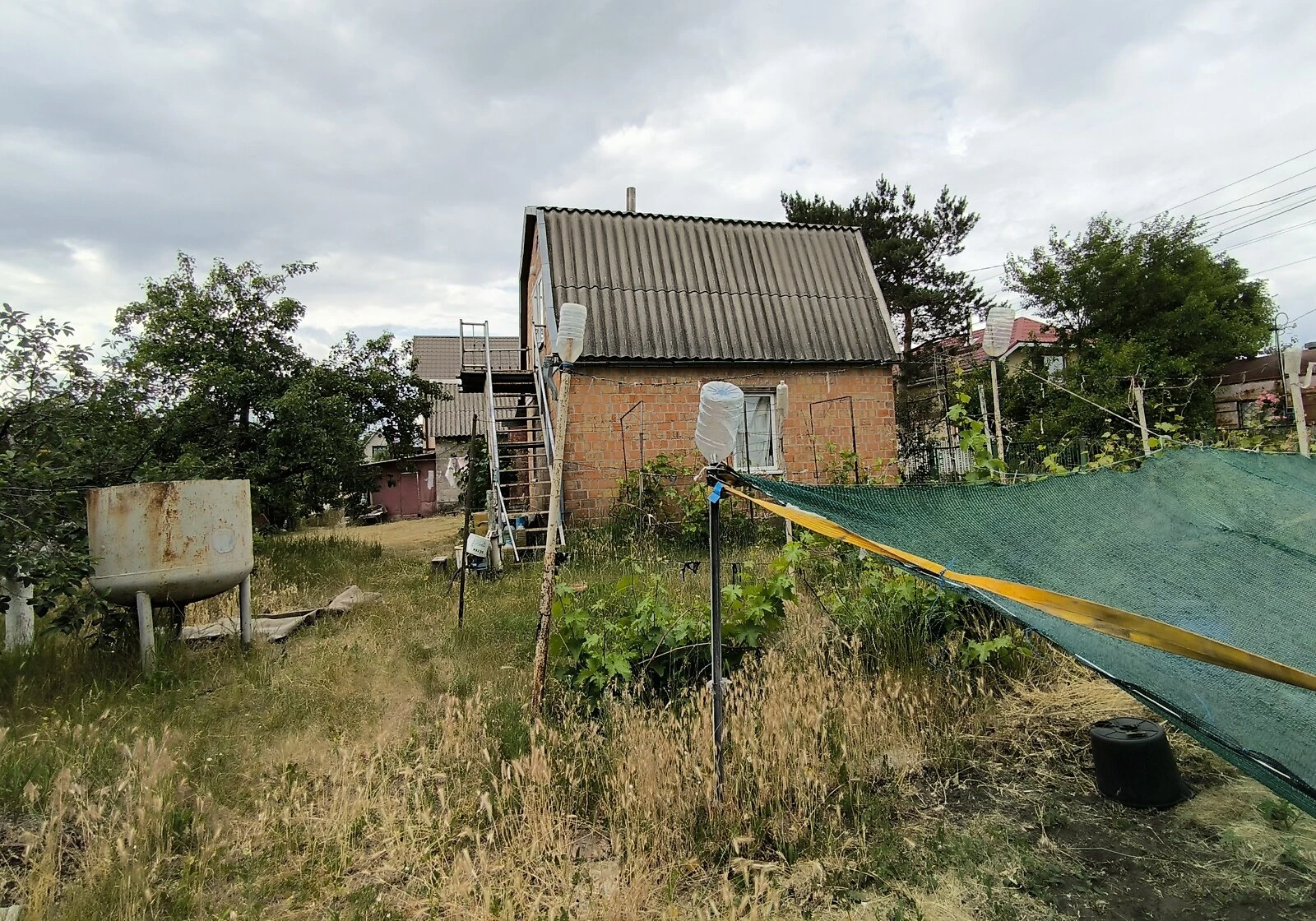 Дача, Новоселівка (Новомосковськ): бесідка, 12 соток, гараж у дворі, фото 5