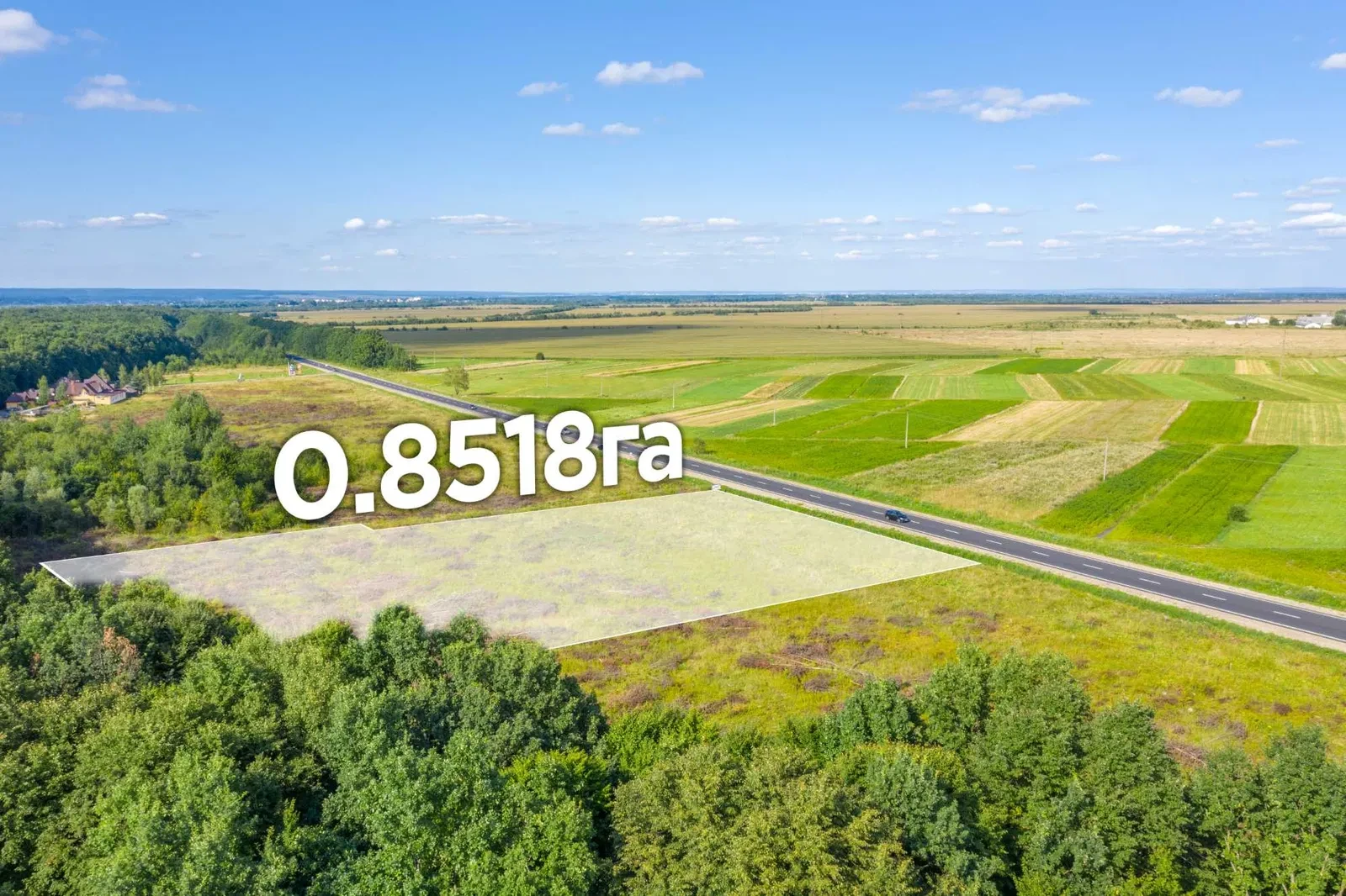 Ділянка 85 соток, Горохолина: перший та другий ряд, заїзд з траси - фото 5
