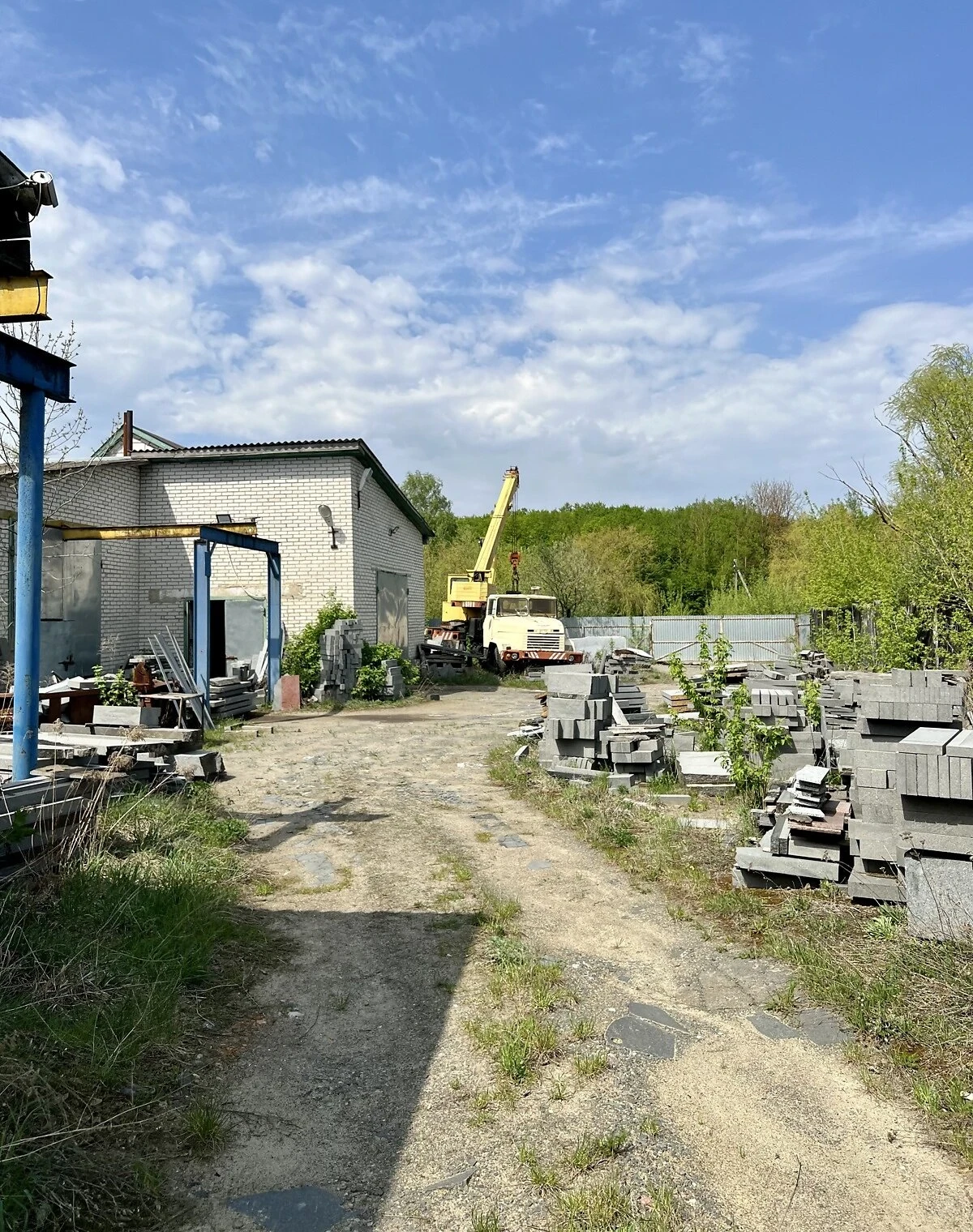 Специальное помещение, Каменный Брод: кран-балка, 37 соток