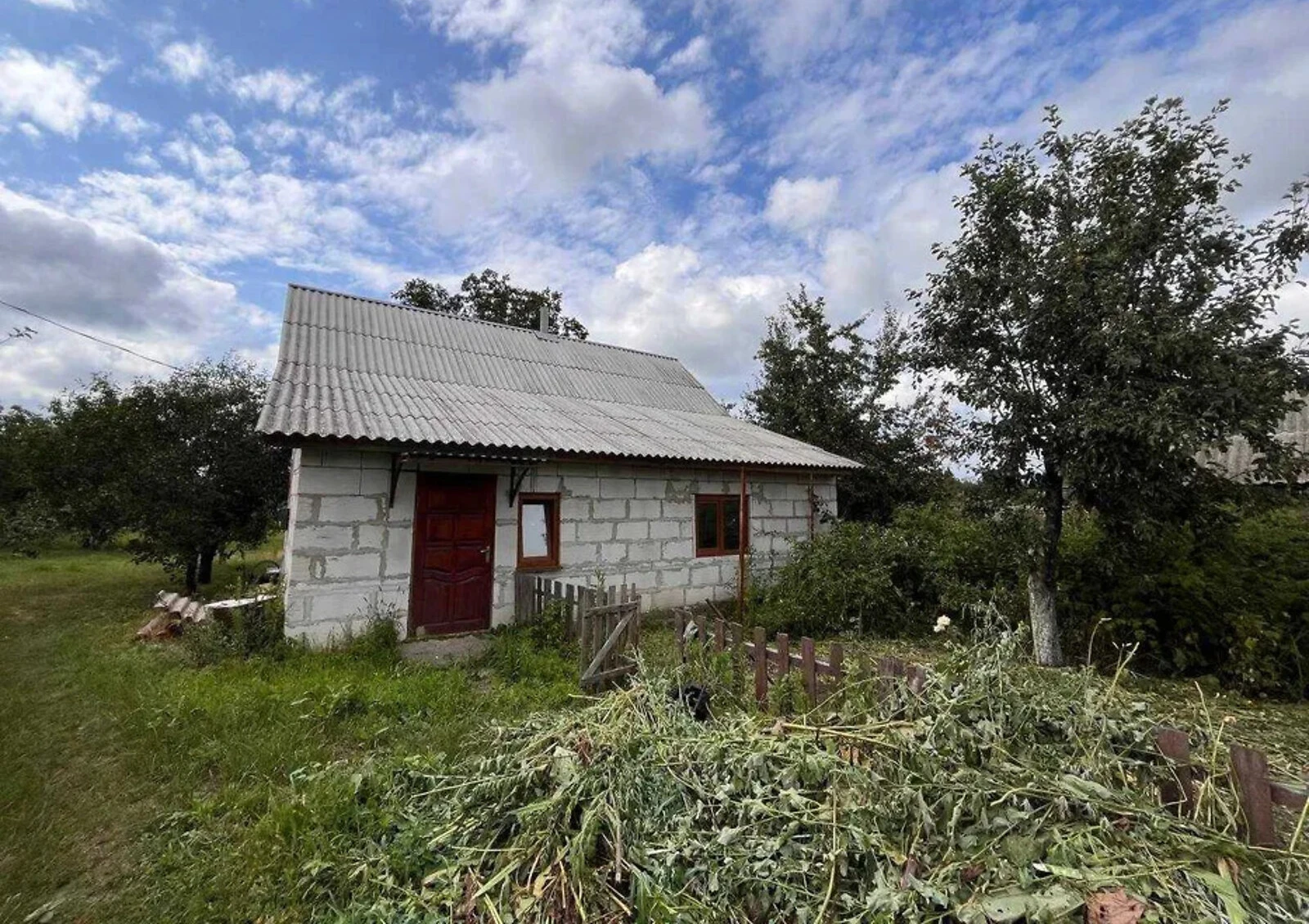 Будинок, Ярославка: гараж, цегляні стіни, камін - фото 1