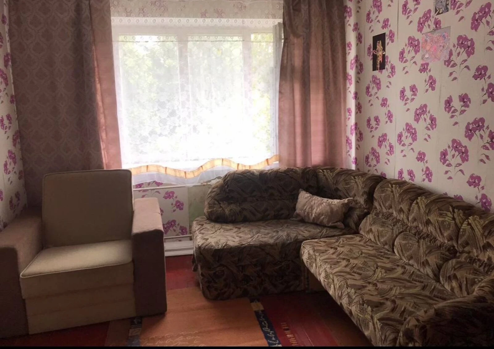 Комната, Центр: косметический ремонт, бойлер, фото 2