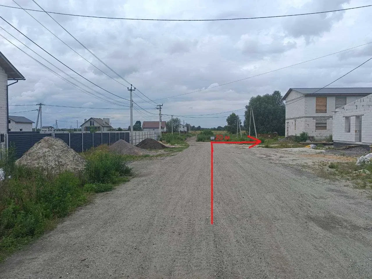 Участок 12 соток, Гнедин: река в 300 м, электричество и интернет, фото 5