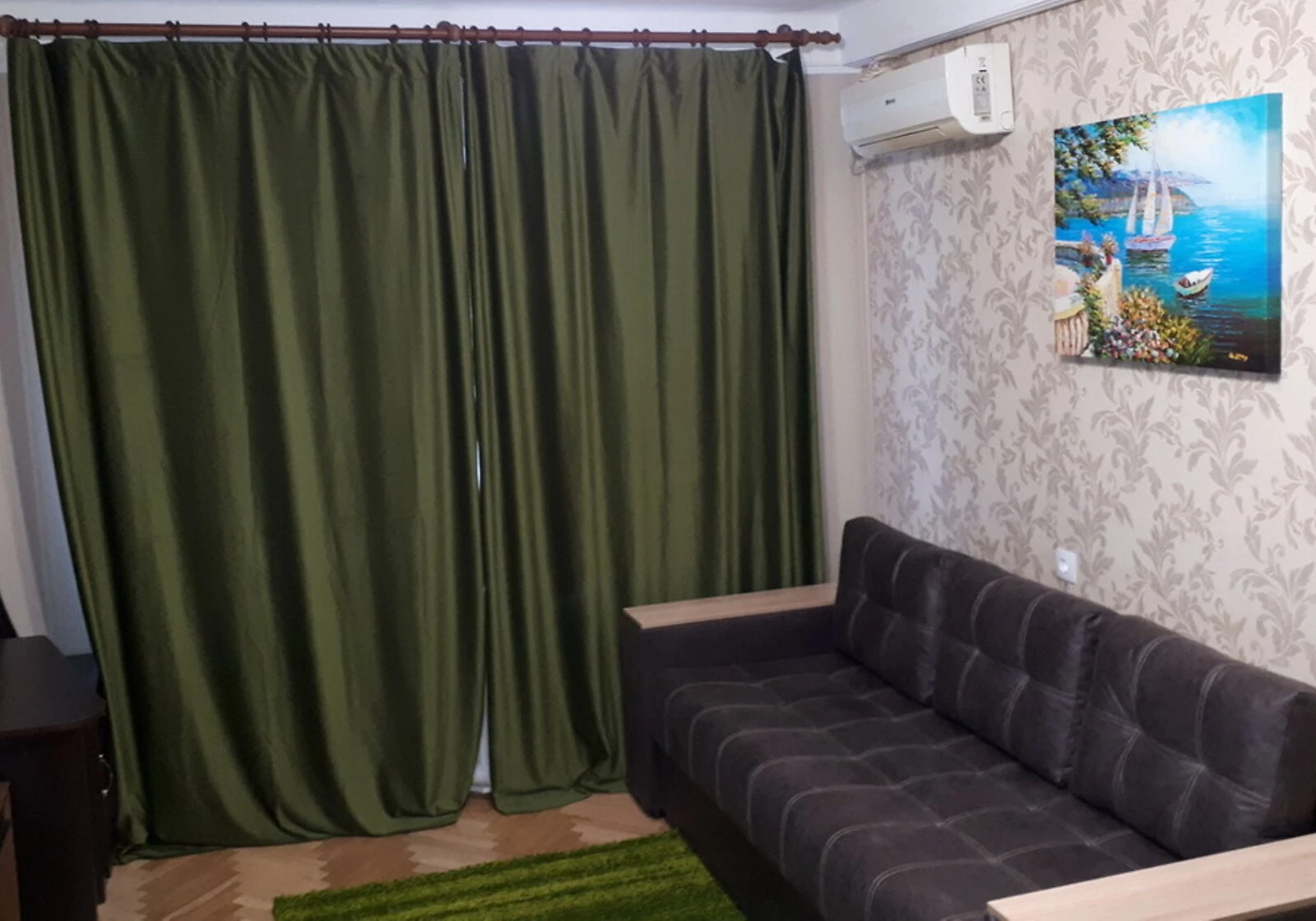 1-кімнатна квартира, Стара Дарниця: панельні стіни, кондиціонер - фото 3