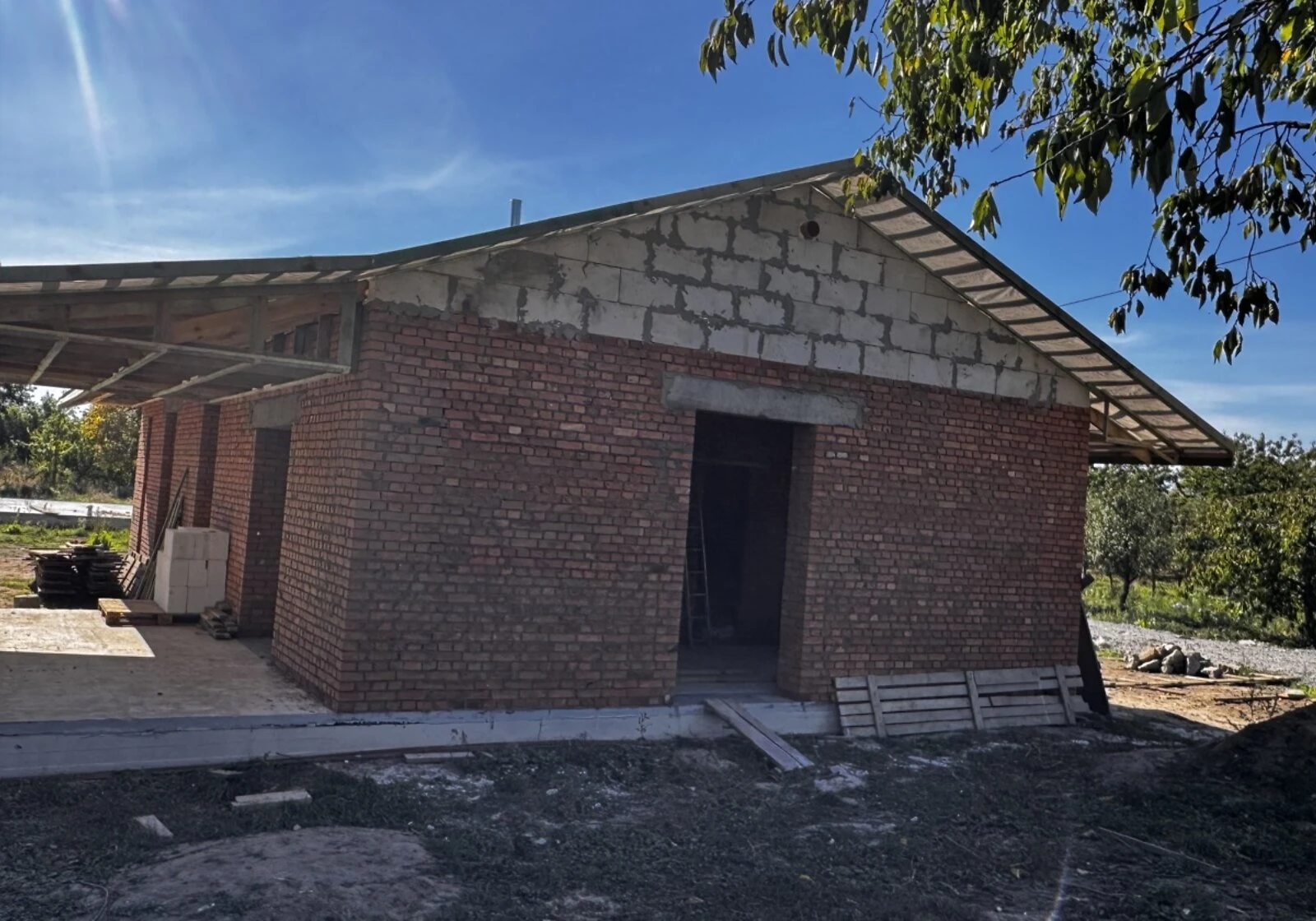 Будинок, Сокиринці: тераса, панорамні вікна, опалення без світла, фото 5