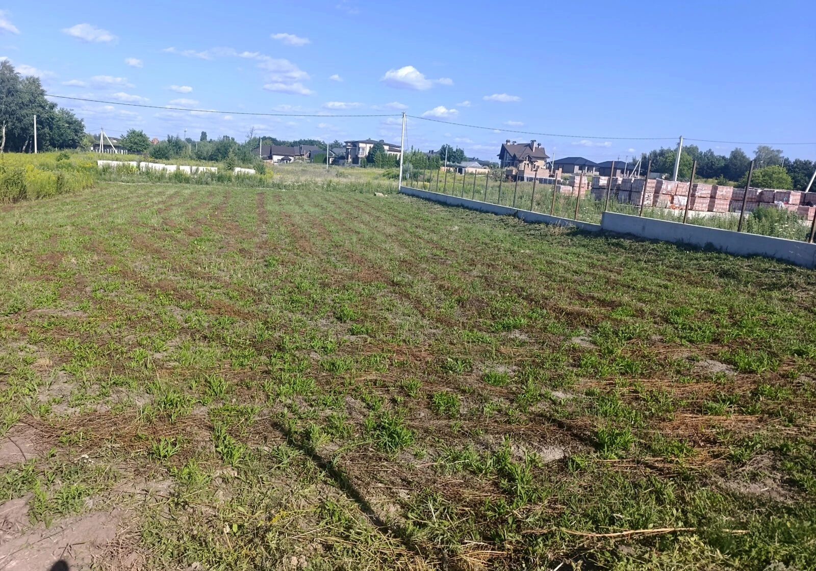 Ділянка 10 соток, Тарасове: житлова забудова, газ і електрика, фото 2