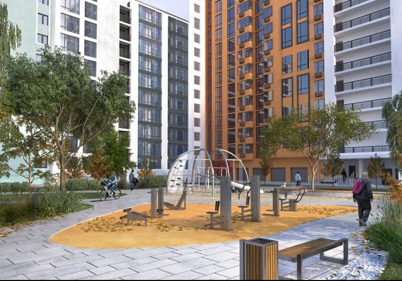 3-кімнатна квартира, Містечко Котовського: новобудова, здача у 2026 - фото 5