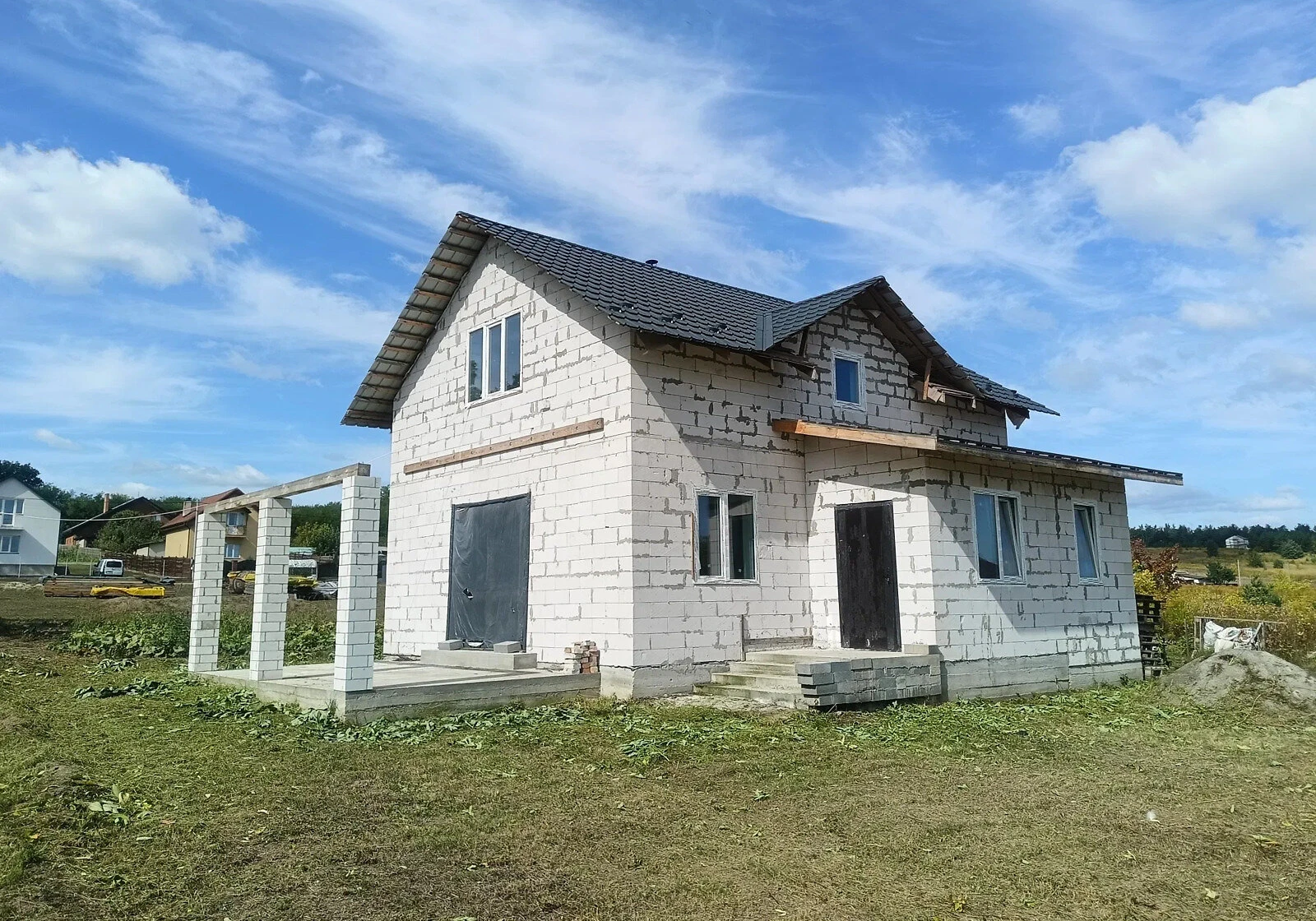 Будинок, Новосілки: веранда, централізоване опалення - фото 1