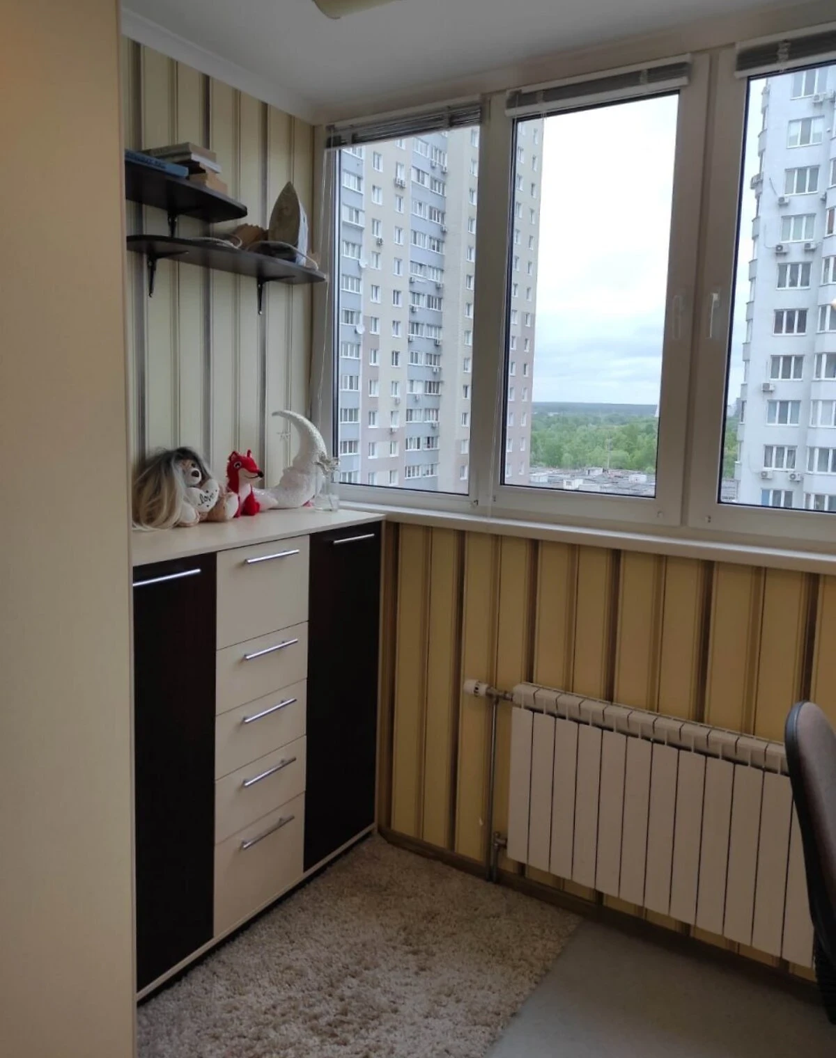 1-кімнатна квартира, Троєщина: євроремонт, внутрішній двір - фото 4