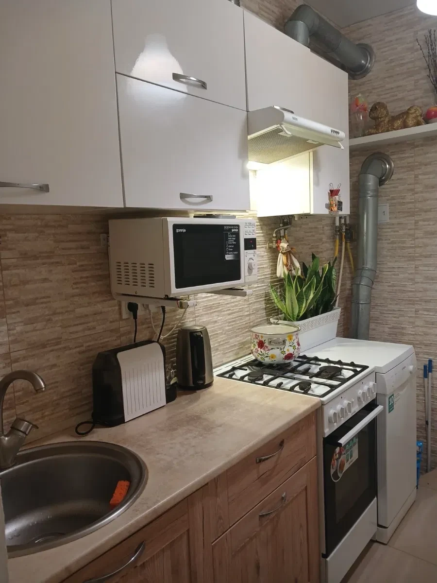 3-кімнатна квартира, Хаджибейський: АОГВ, гаряча вода без світла, фото 3