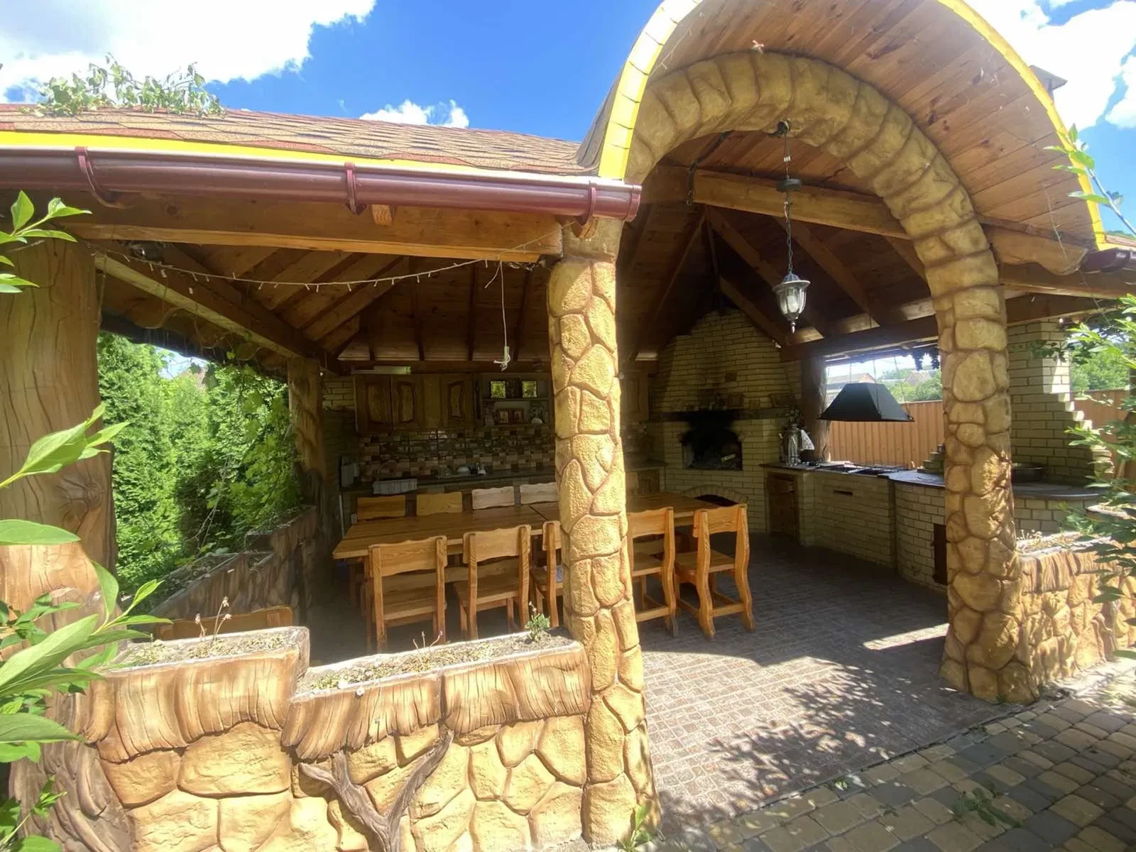 Будинок, Іллінці: панорамний вид на ліс, гараж, басейн - фото 2