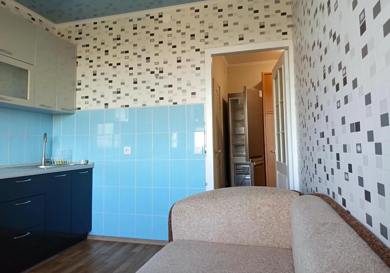 1-кімнатна квартира, Довгинцівський: закритий двір, вбудована кухня - фото 2