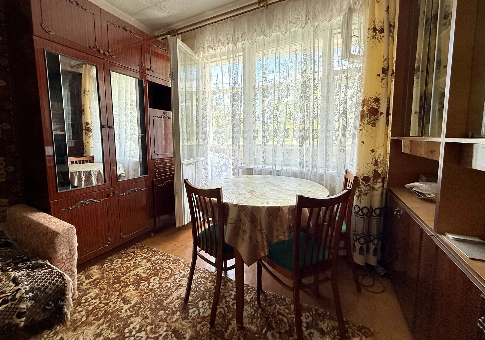 1-кімнатна квартира, Теплодар: домофон, централізоване опалення, фото 4