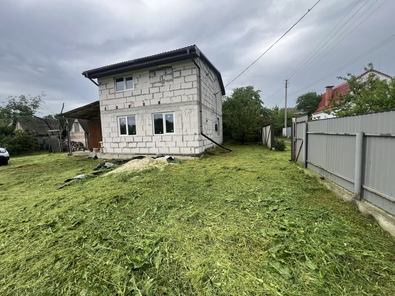 Дом, Песчаная: скважина 56 м, 5 соток, возможен обмен