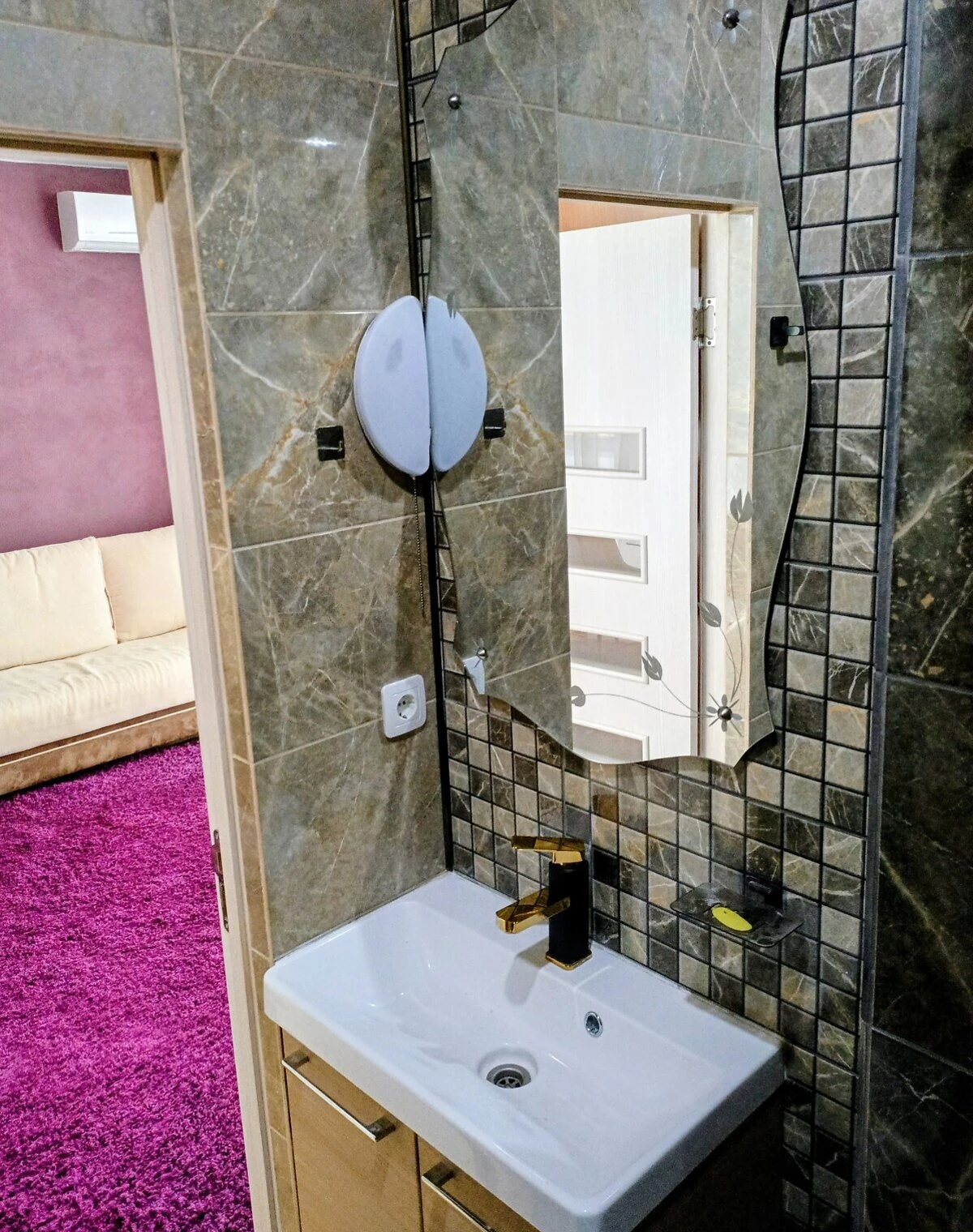 1-комнатная квартира, Жуляны: кухня-студия, дизайнерский ремонт, фото 5