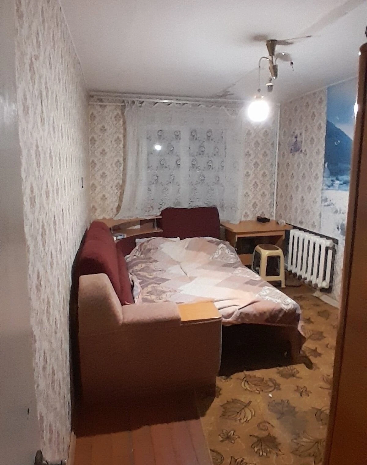4-кімнатна квартира, Лєнпоселище: укриття в будинку, можлива переуступка, фото 5