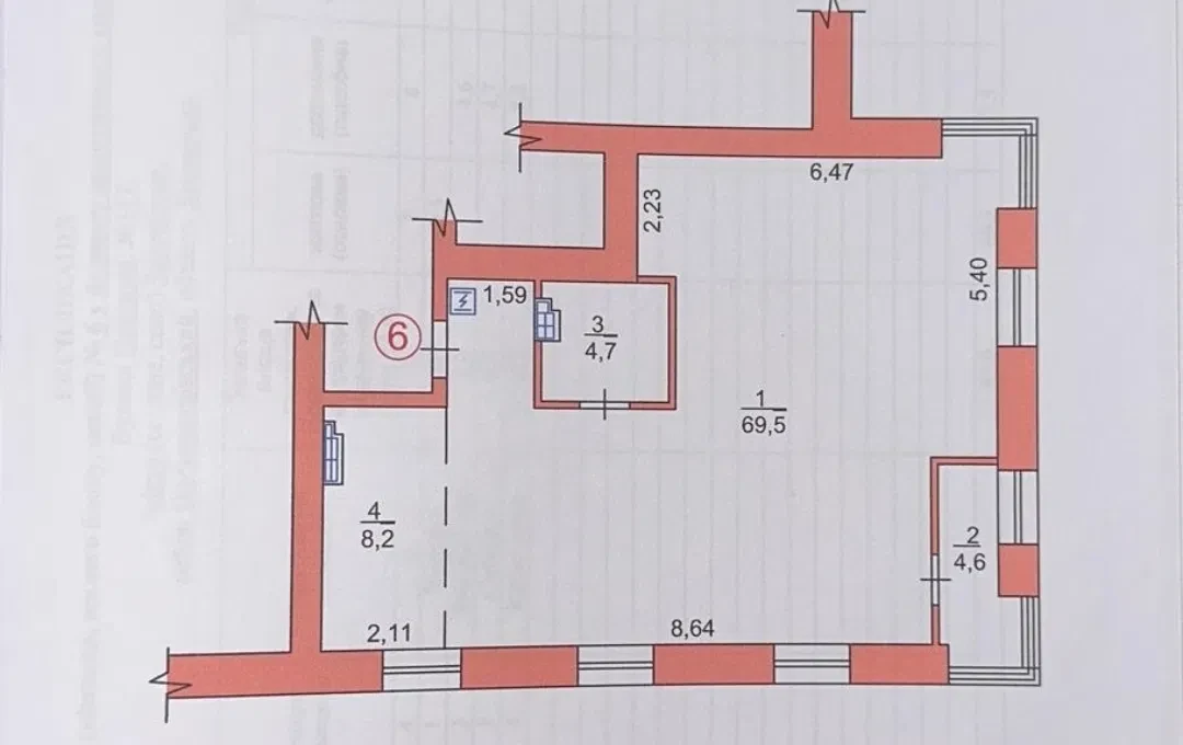 3-кімнатна квартира у ЖК Основа: вільне планування, новобудова - фото 4