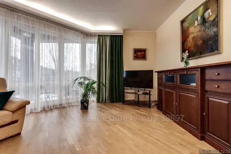 3-кімнатна квартира, Личаківський: тераса 6 м², парк Погулянка, фото 4