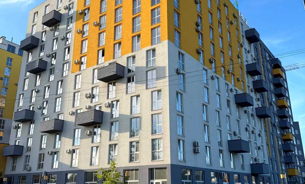 1-кімнатна квартира, Залізничний: вид на місто, кухня-студія