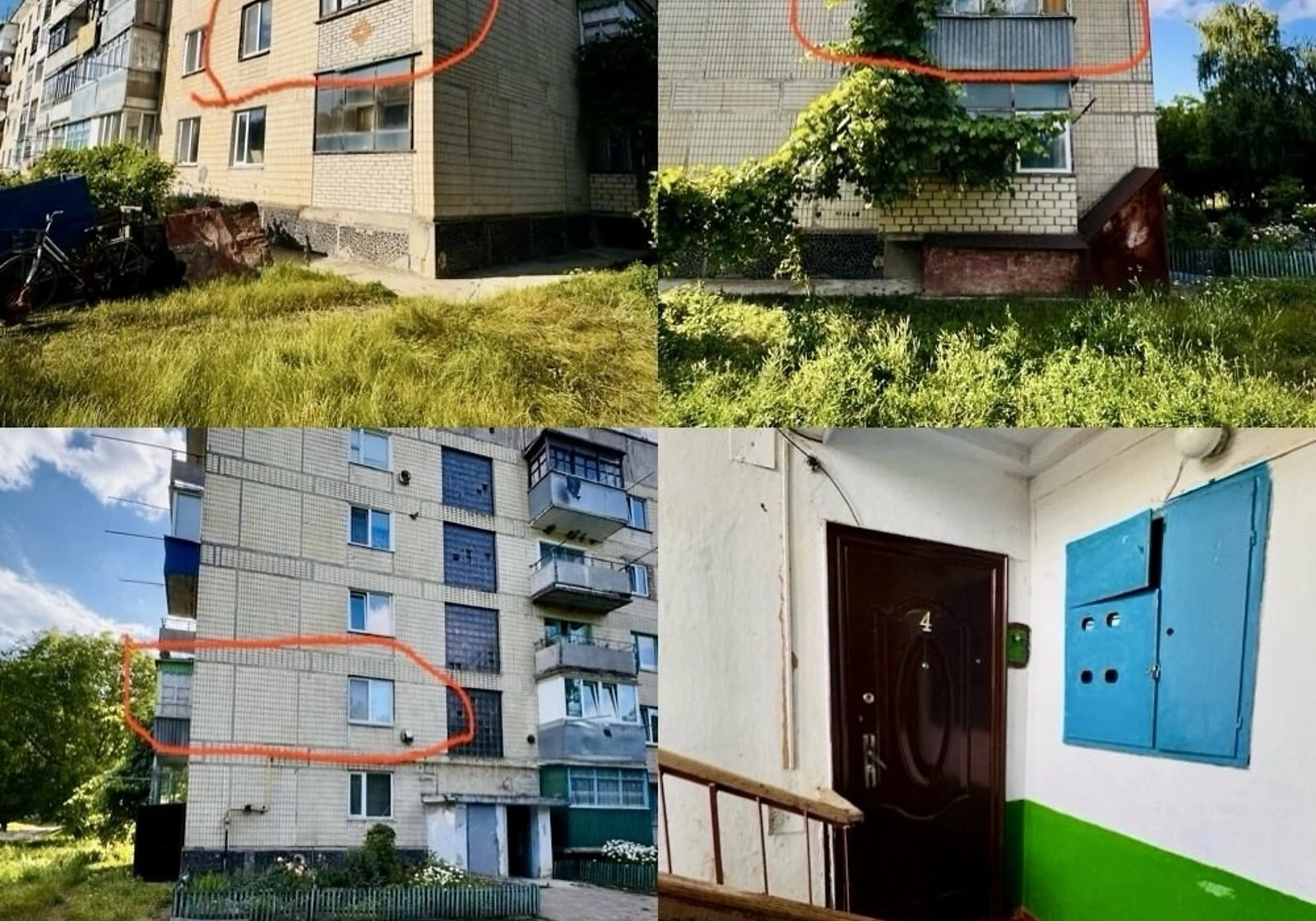 3-кімнатна квартира, Міжлісся: індивідуальне газове опалення, балкон, фото 5