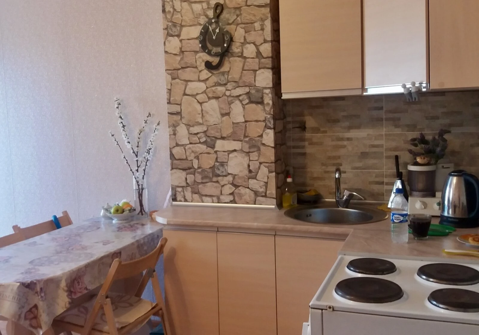 1-комнатная квартира, Бортничи: кухня-студия, резервное питание - фото 2