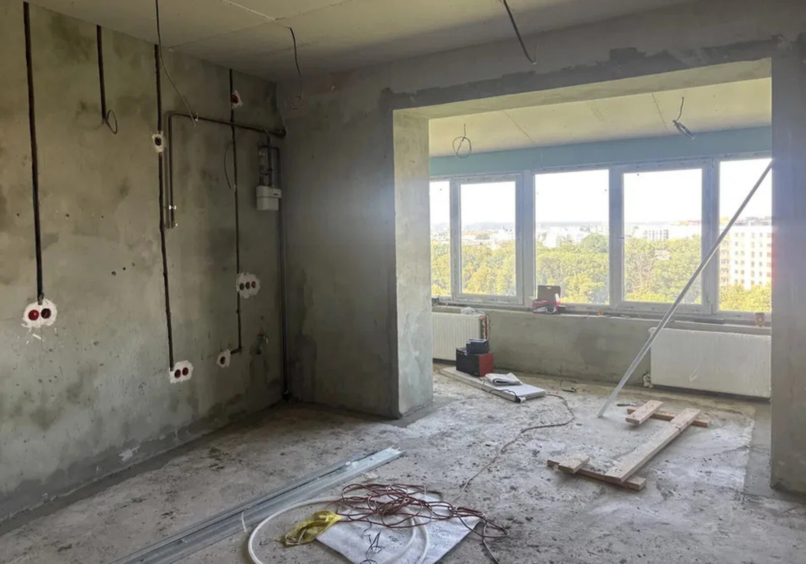 4-кімнатна квартира, вул. В'ячеслава Чорновола: гардероб, 2 санвузли, фото 3