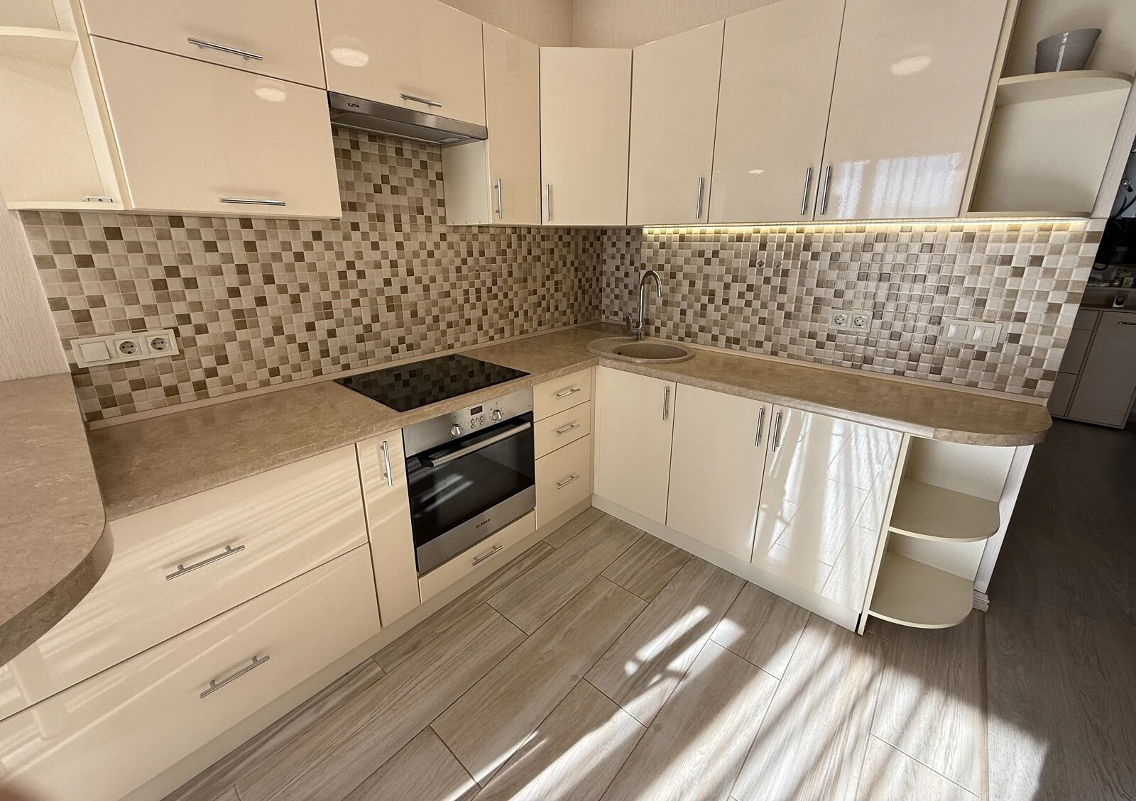 1-кімнатна квартира, Приморський: кухня-студія, дизайнерський ремонт, фото 5