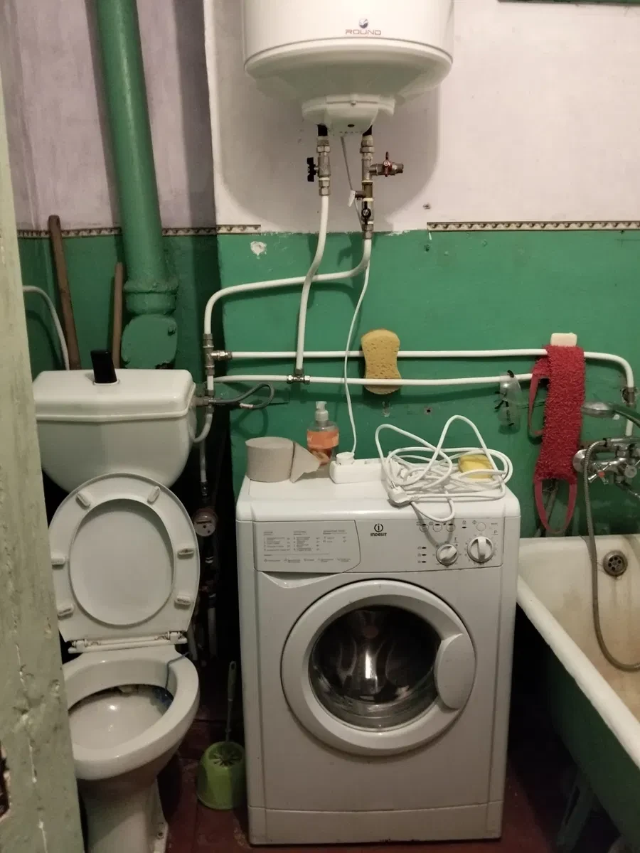 2-кімнатна квартира, Зеленодольськ: меблі й техніка залишаються, 4 спальні місця, фото 4