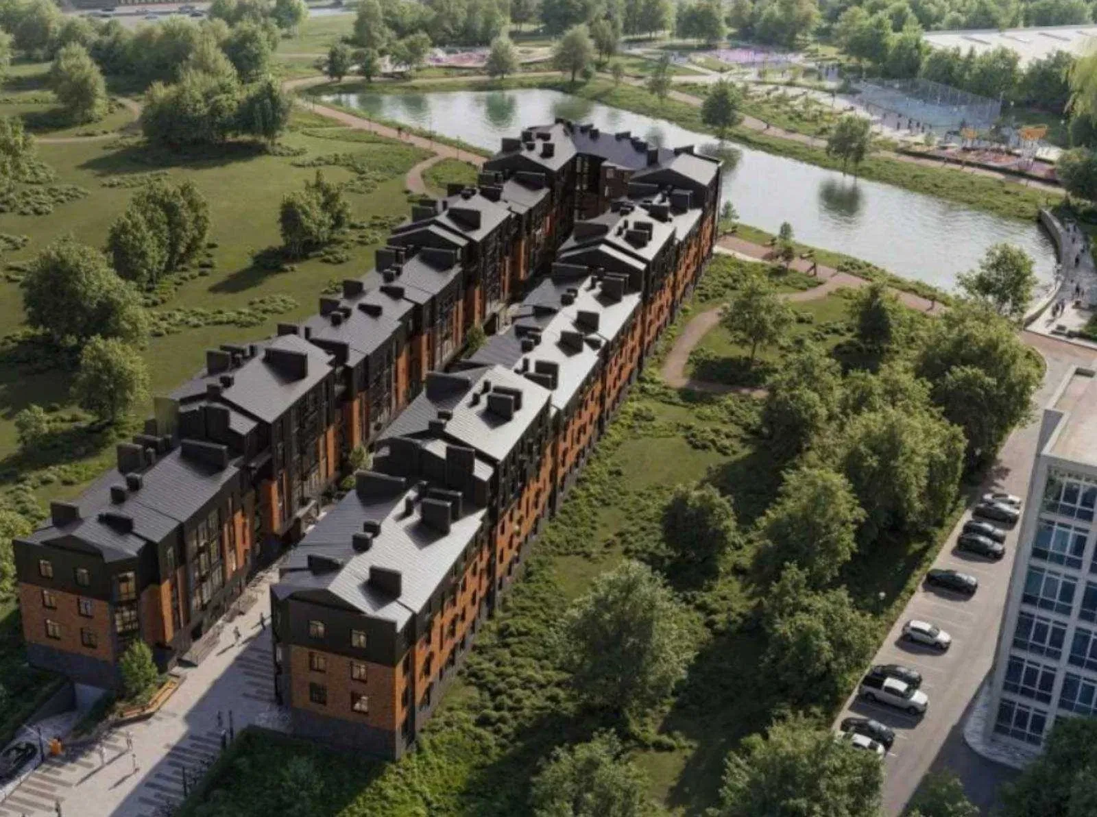 1-комнатная квартира в ЖК Плаза Квартал: генератор, подземный паркинг - фото 2