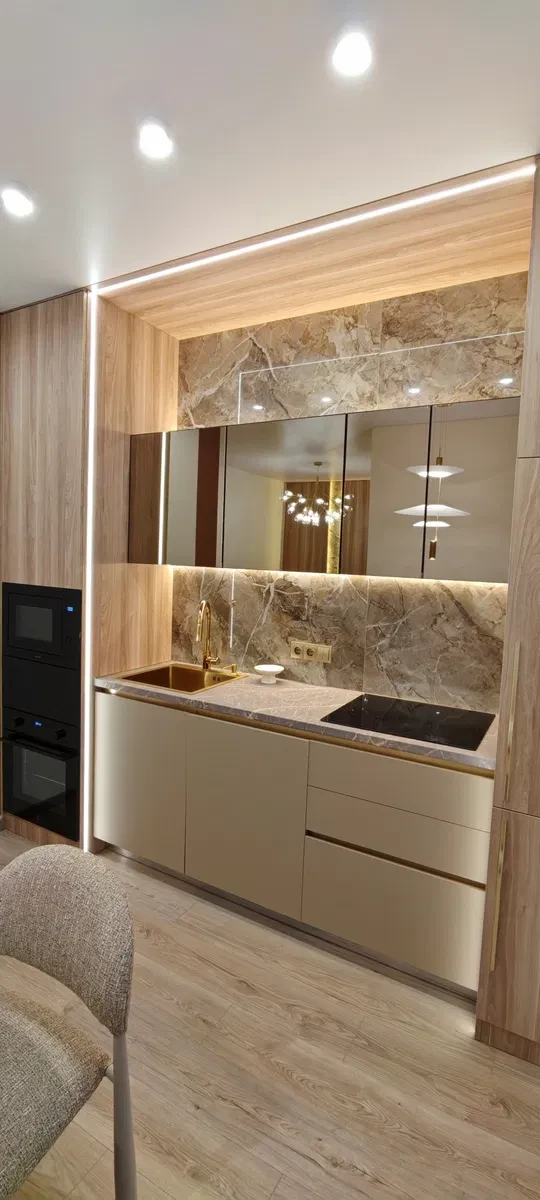 1-комнатная квартира в ЖК Kadorr city 61 Жемчужина: авторский ремонт, фото 3