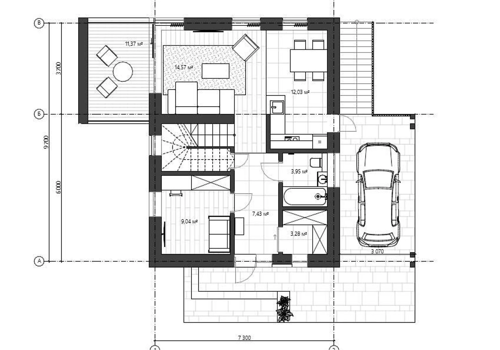 Будинок, Бучми: веранда, 4 сотки, газ без світла - фото 4