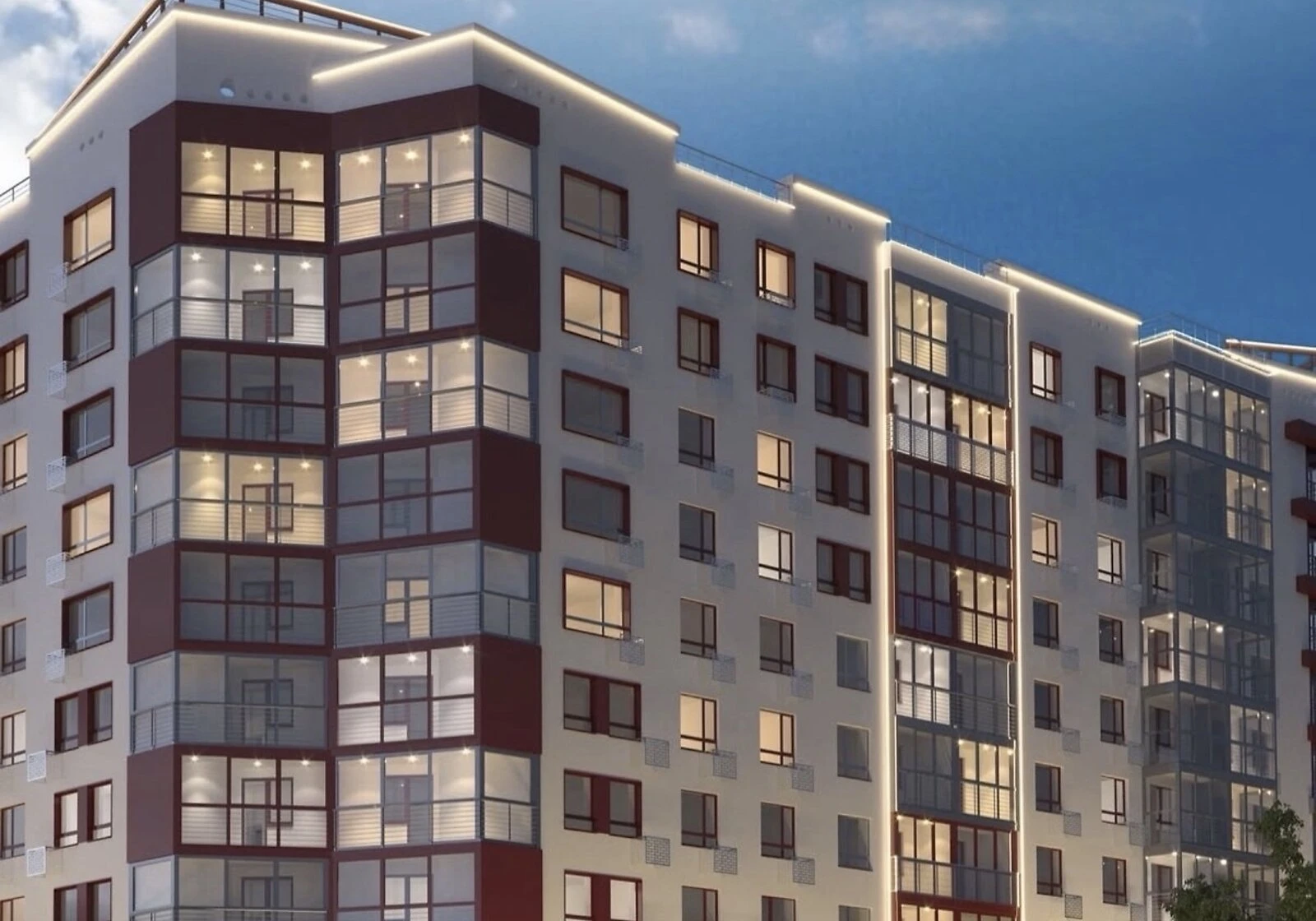 2-комнатная квартира, Полтава: закрытый двор, дом 2023 года - фото 1