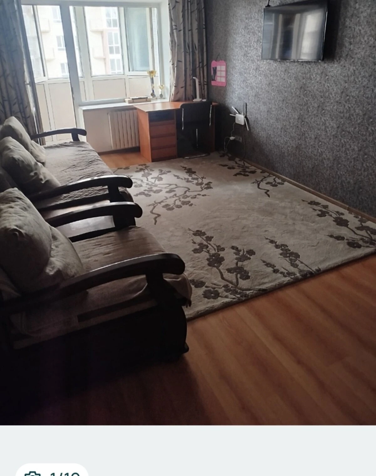 2-кімнатна квартира, Заводський: закріплене паркомісце