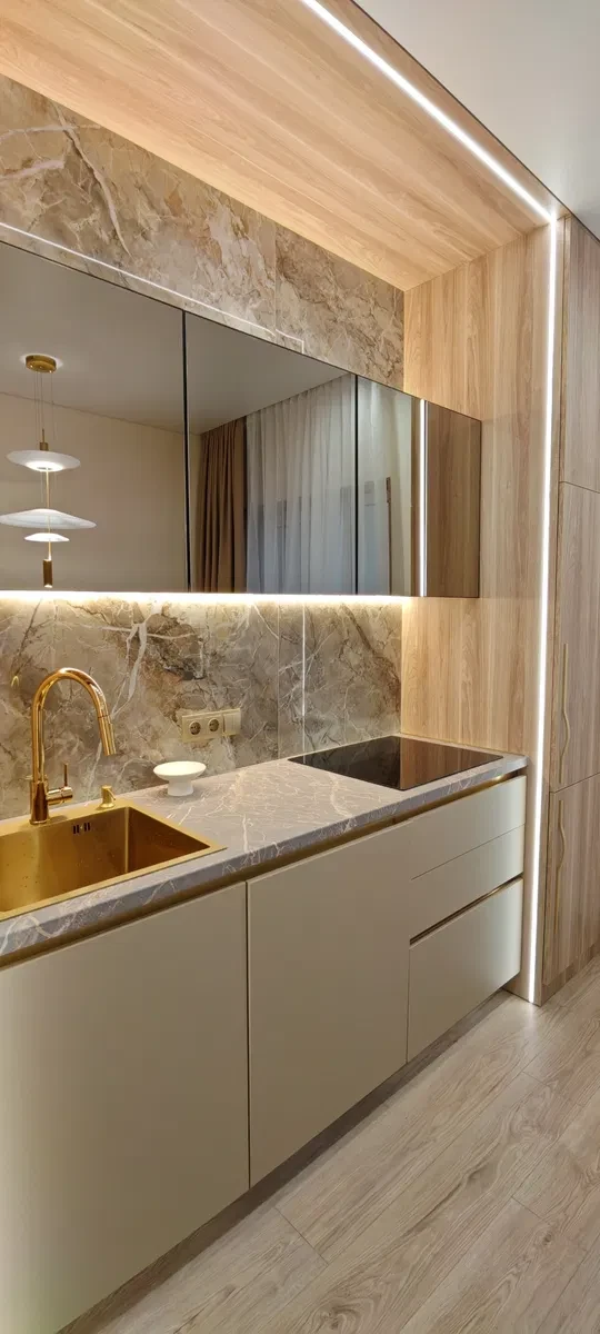 1-комнатная квартира в ЖК Kadorr city 61 Жемчужина: авторский ремонт, фото 5