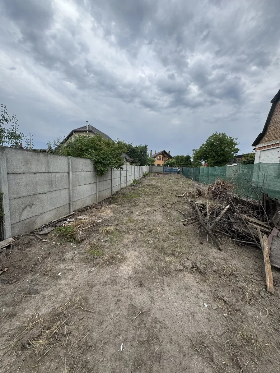 Ділянка 9 соток, Гатне: під будівництво, частина будинку під ремонт - фото 4
