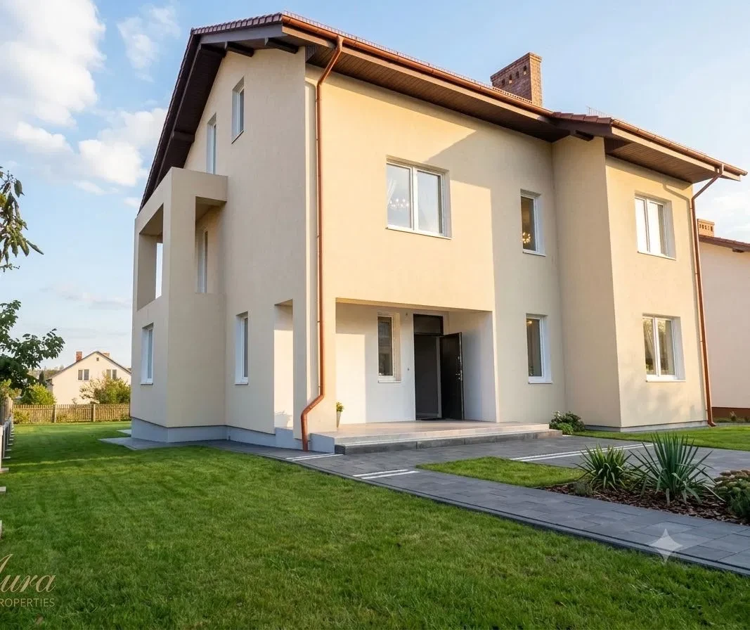 Будинок, Сокільники: тераса 40 м², вітальня 60 м²