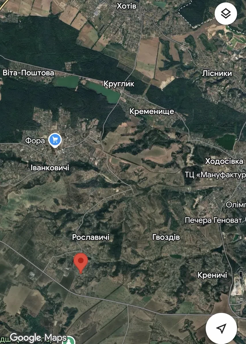 Ділянка 8 соток, Рославичі: рівна форма, комунікації, торг - фото 2