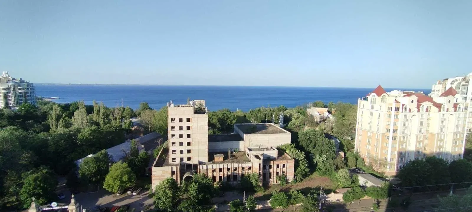 3-кімнатна квартира, Приморський: вид на море, вільна зараз