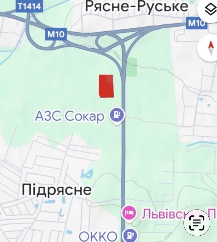 Участок 20 соток, Пидрясное: коммерческое назначение, вторая линия, фото 5