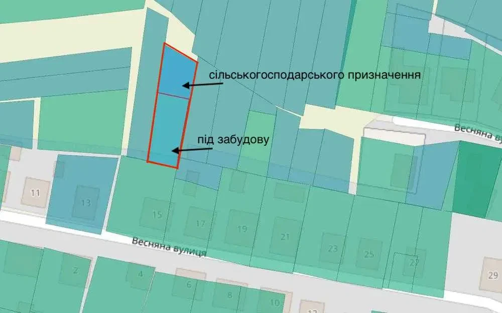 Ділянка 7,06 соток, Опришівці: під житлову забудову, комунікації поруч - фото 5