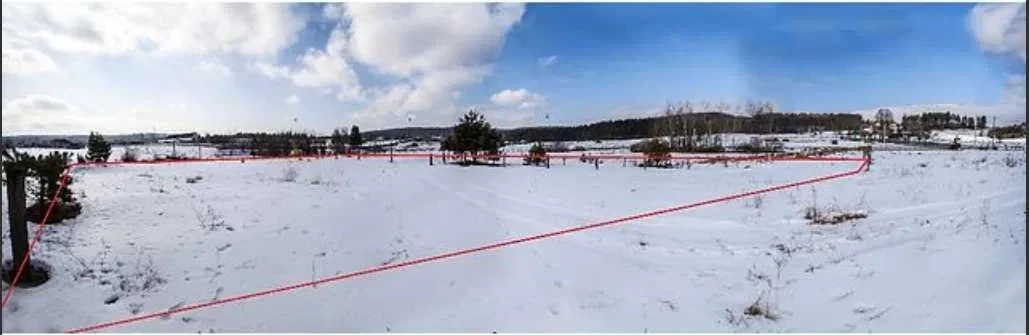 Участок 25 соток, Верещица: электричество и газ на границе, сосновый лес, фото 3