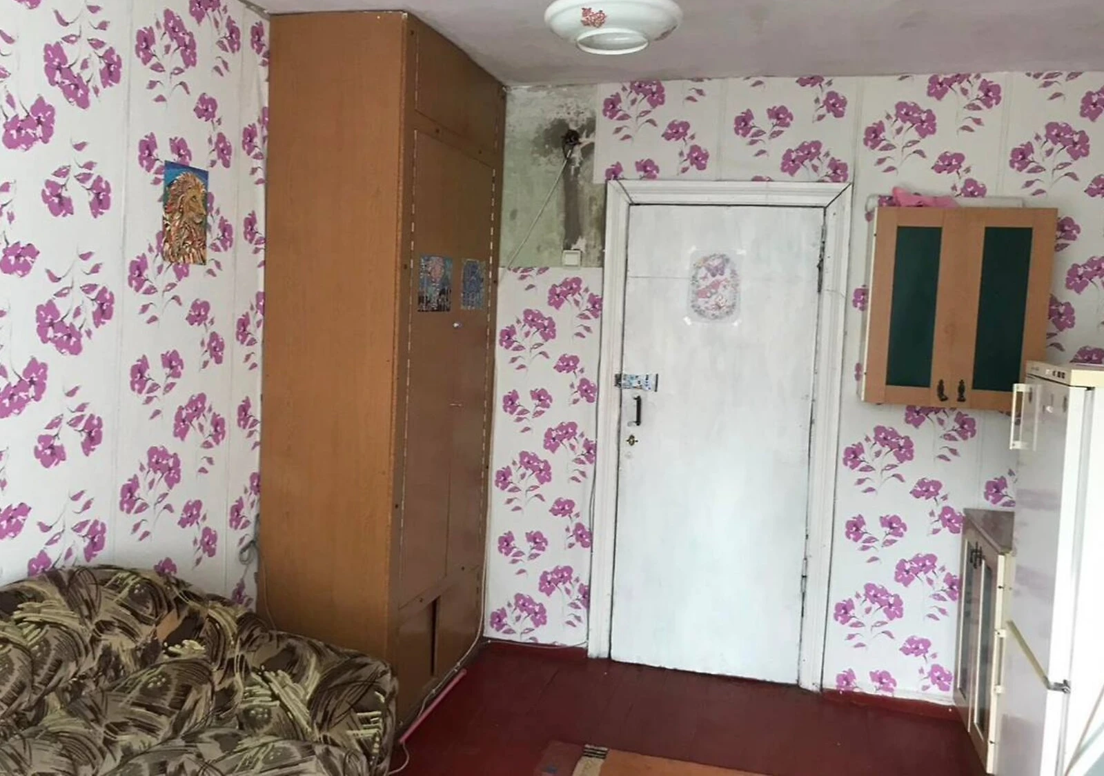Комната, Центр: косметический ремонт, бойлер, фото 3