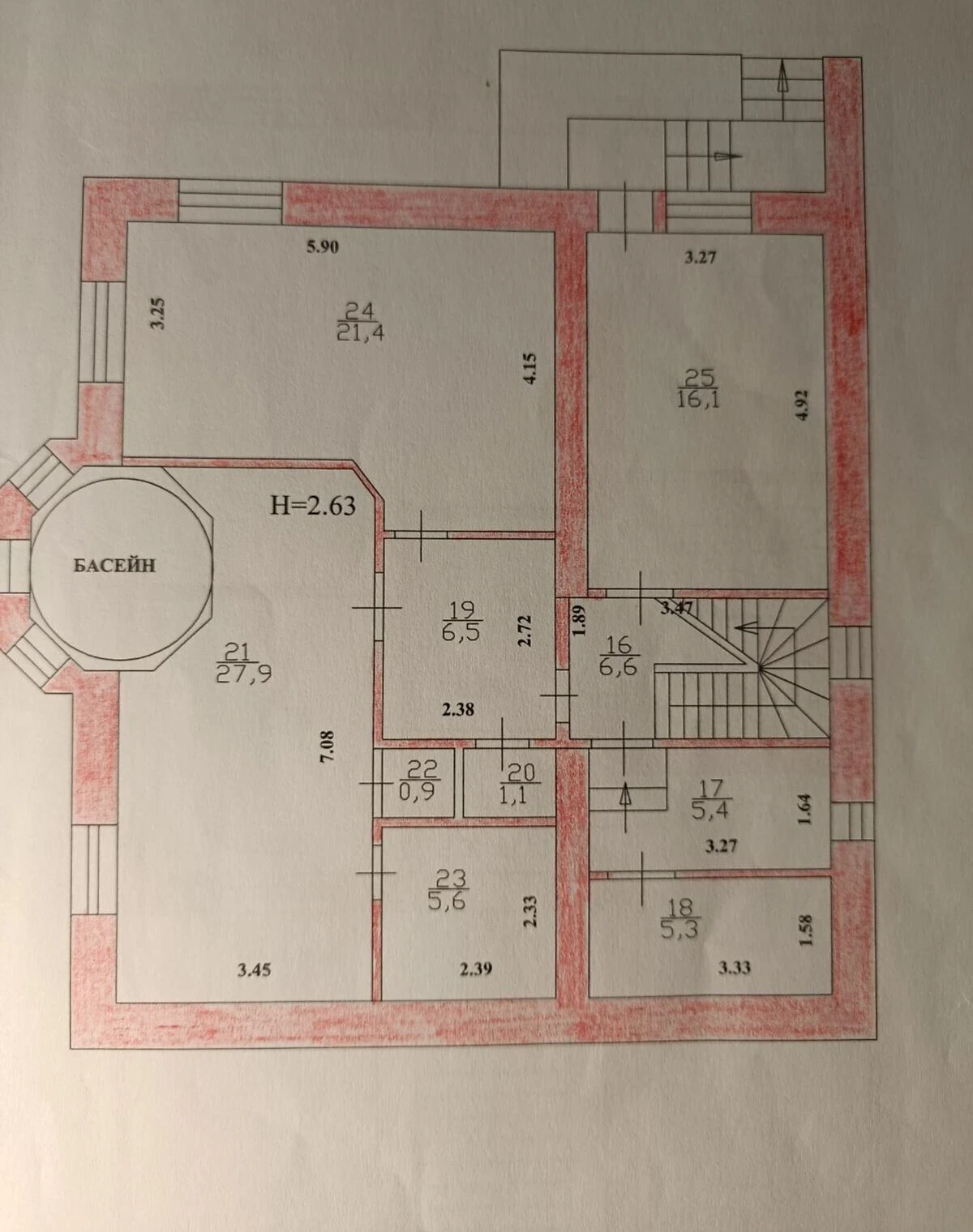 Будинок, Нивки: гараж, камін, тераса - фото 5
