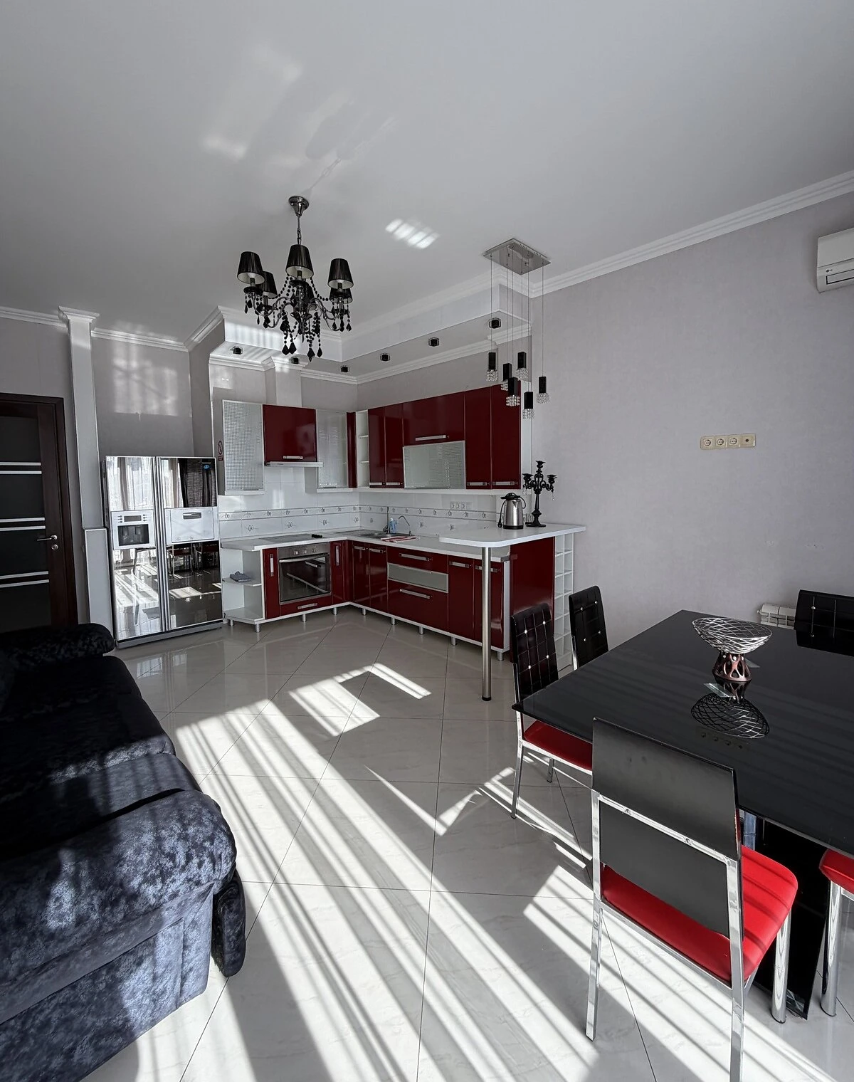 2-комнатная квартира, Аркадия: кухня-студия, евроремонт, фото 4