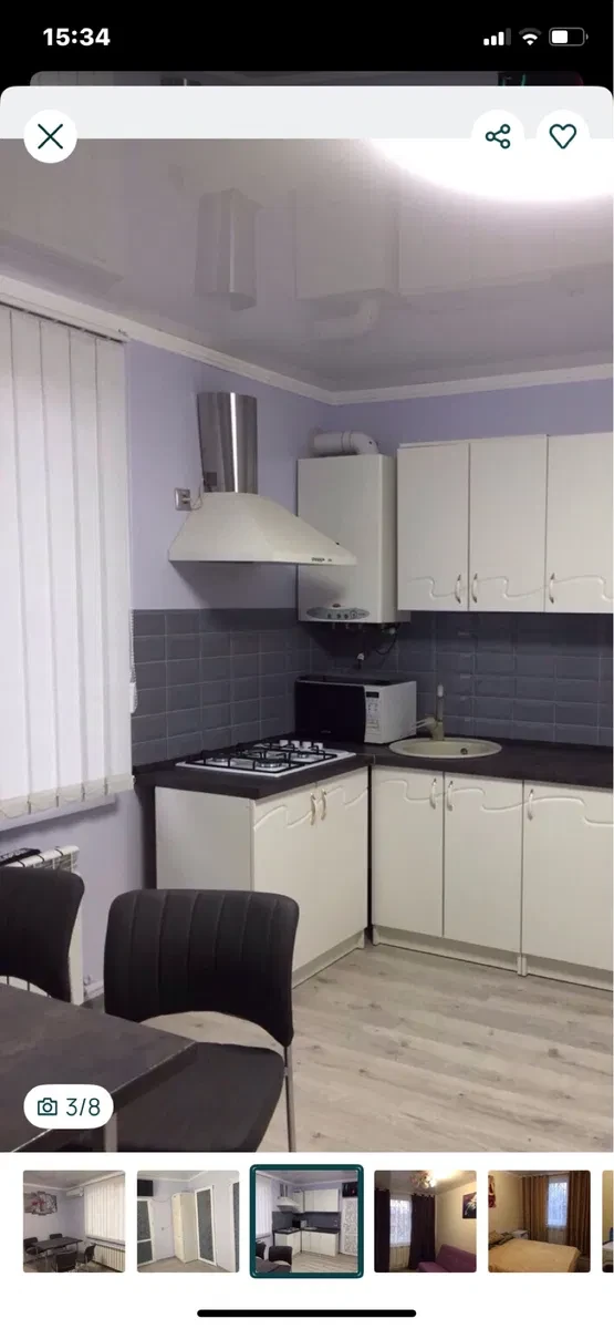 2-кімнатна квартира, Хаджибейський: євроремонт, можна з песиком - фото 4