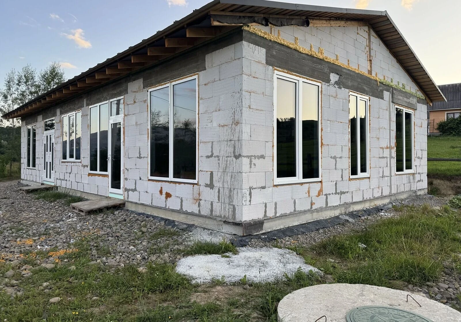 Будинок, Ясіня: не використовувався після побудови, газобетон - фото 3