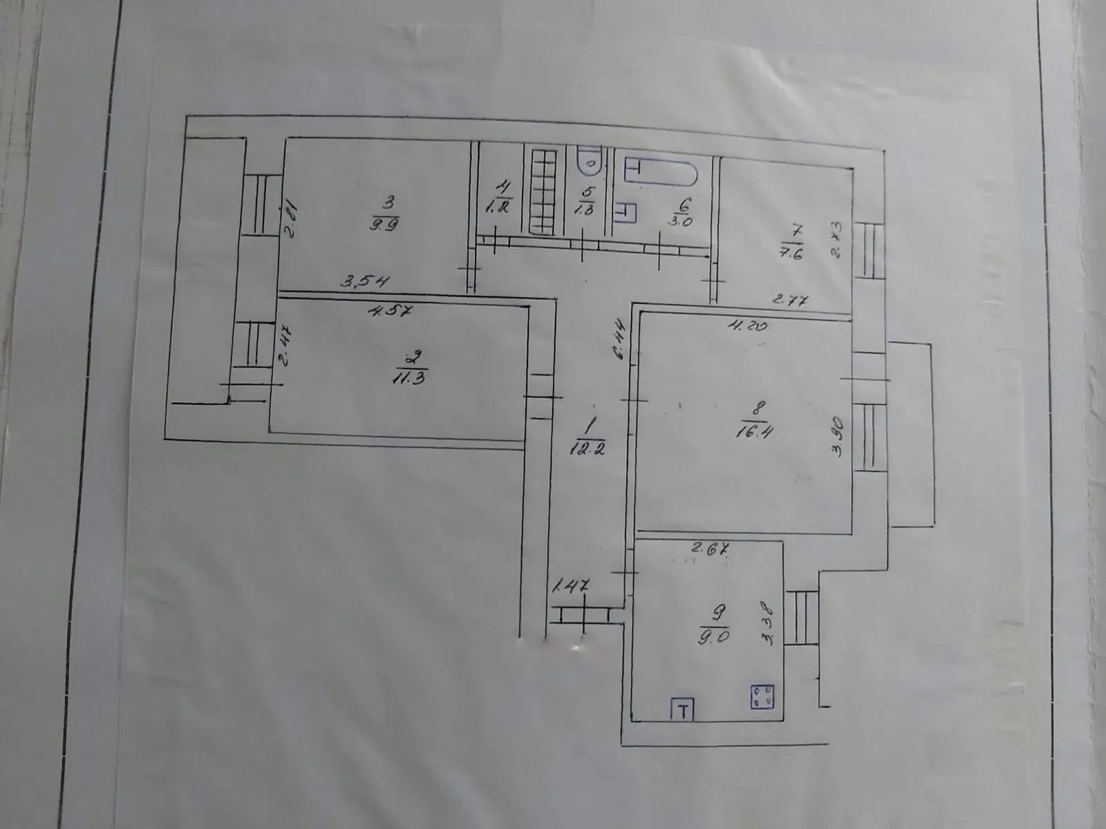 4-кімнатна квартира, Шостка: паркувальне місце, торг - фото 4