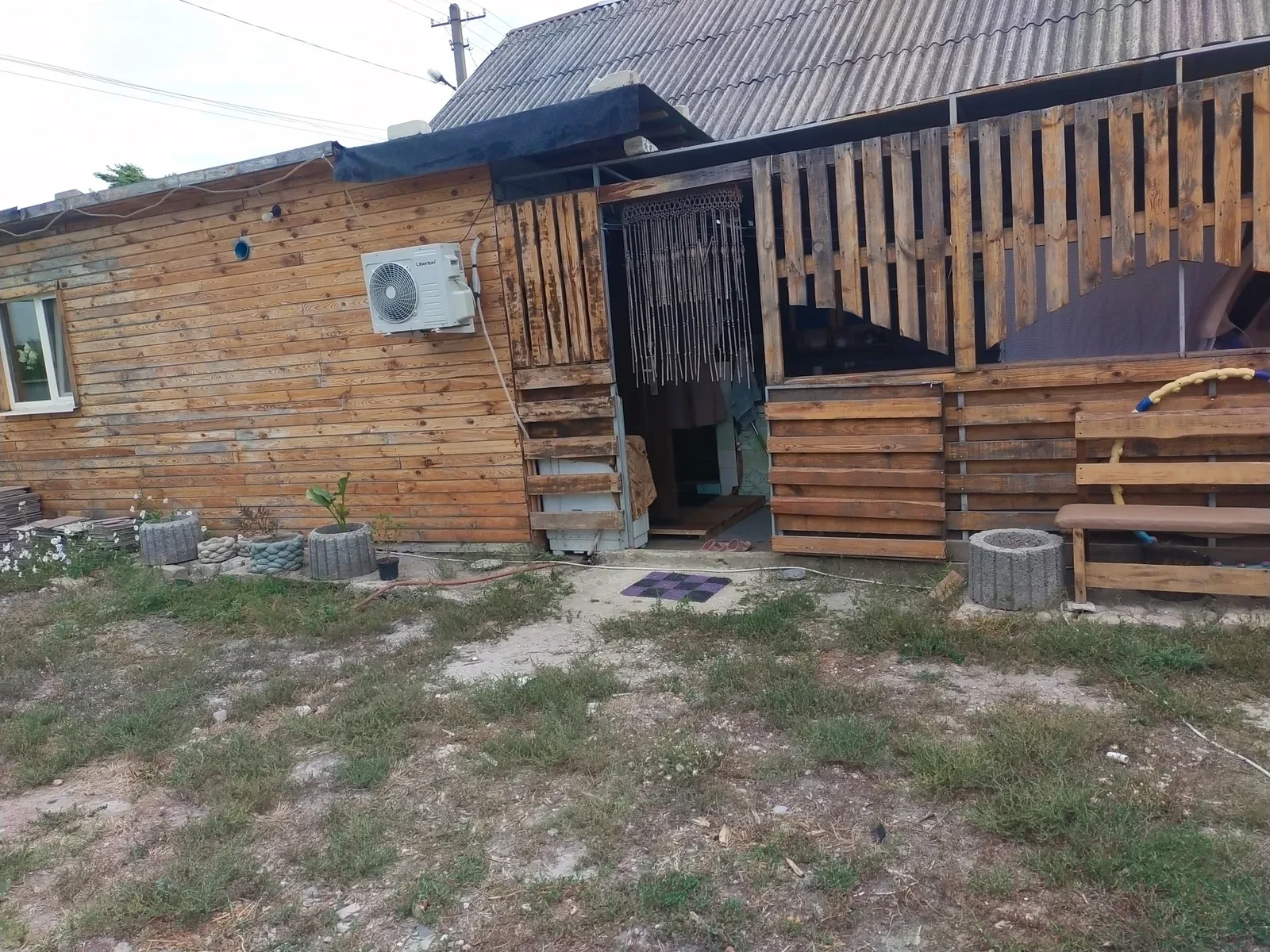 Участок 10 соток, Павлоград: мобильный домик, скважина, электричество, фото 2
