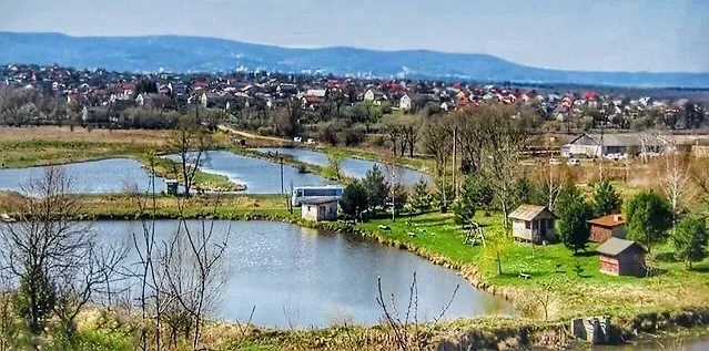 Ділянка 500 соток, Трускавець: зариблені озера, альтанки - фото 1