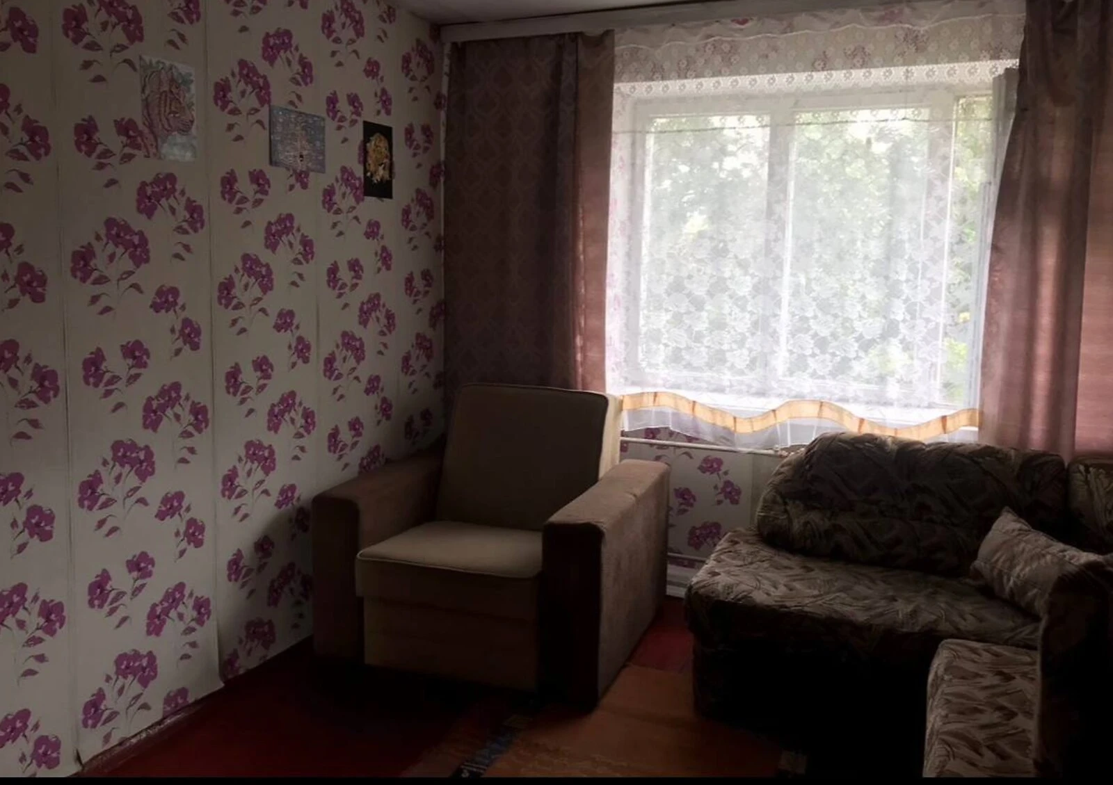 Комната, Центр: косметический ремонт, бойлер, фото 4